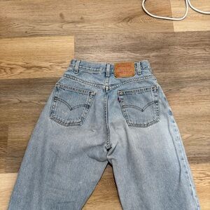 Vintage Levi's Light Blue Denim Jeans